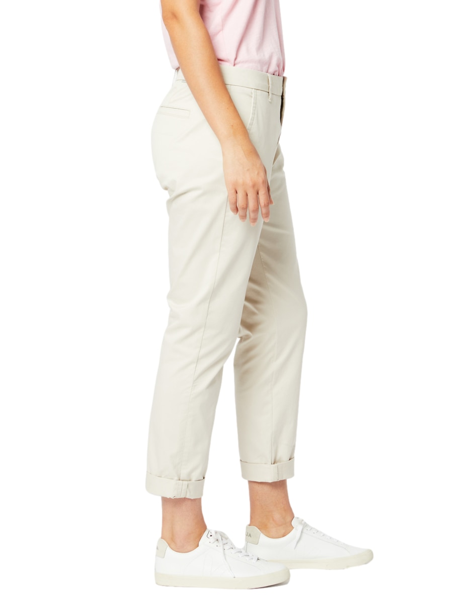 Pantalón chino slim para mujer 2