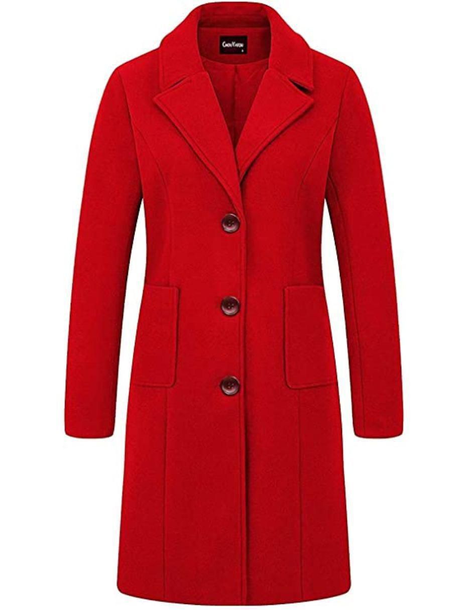 Gabardina sin capucha Chouya para mujer