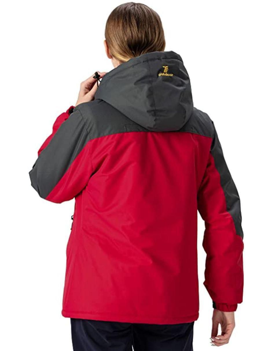 Chamarra Uncor impermeable con capucha para mujer