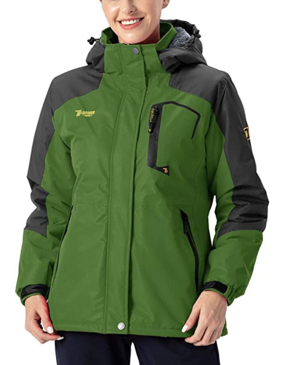 Chamarra impermeable para mujer