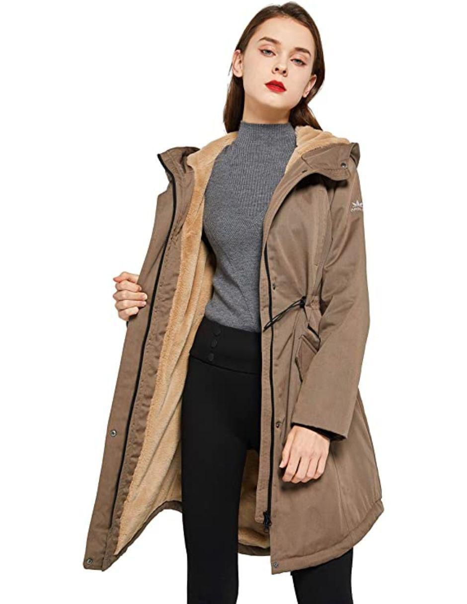 Chamarra impermeable para mujer