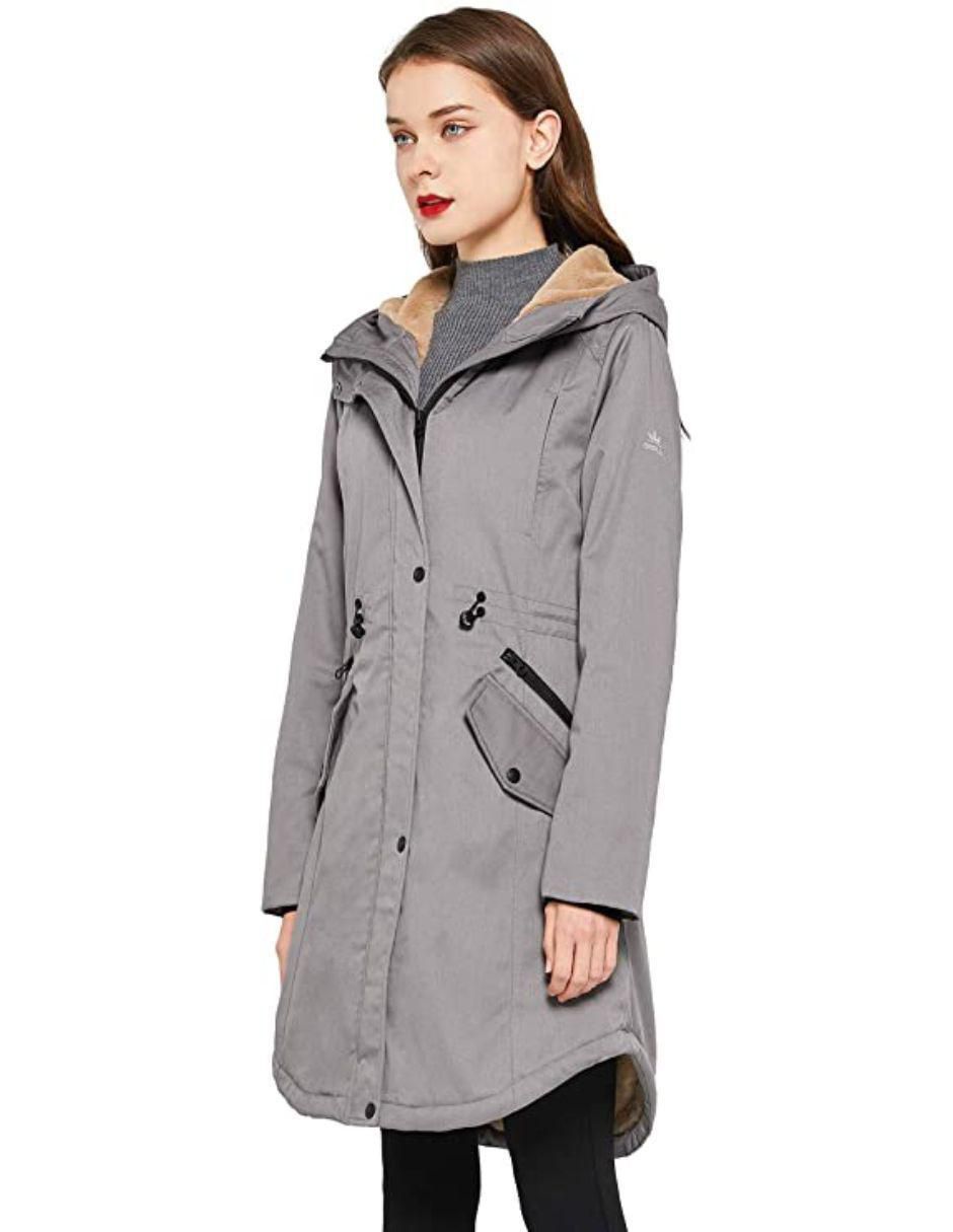 Chamarra impermeable para mujer