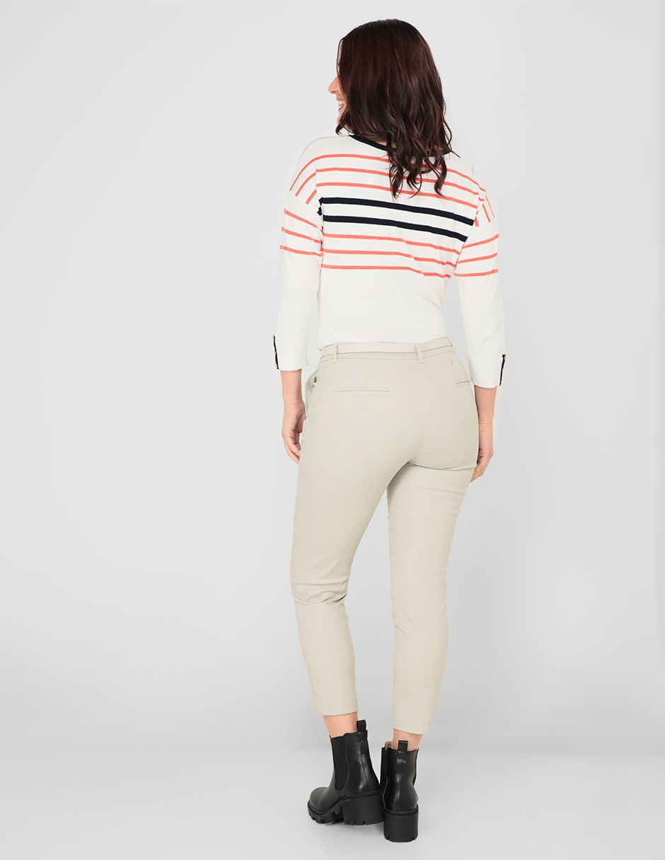 Pantalón capri straight para mujer 2