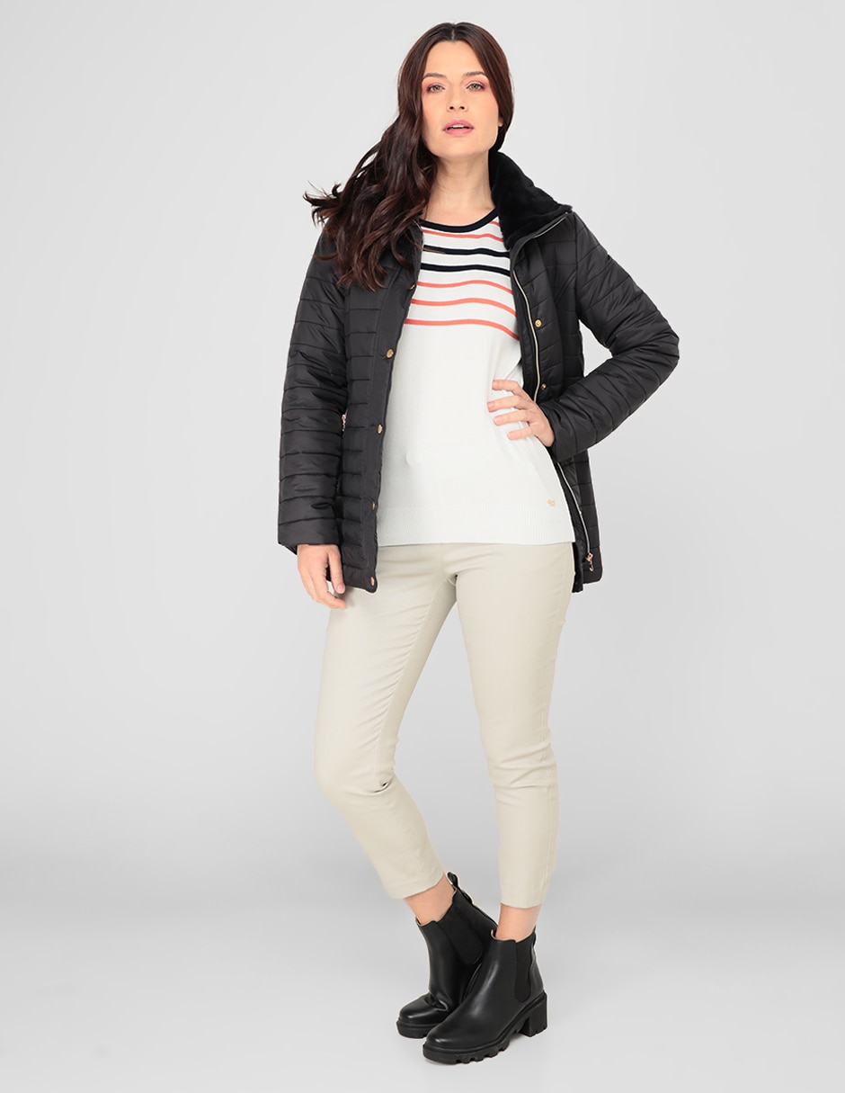 Pantalón capri straight para mujer 3