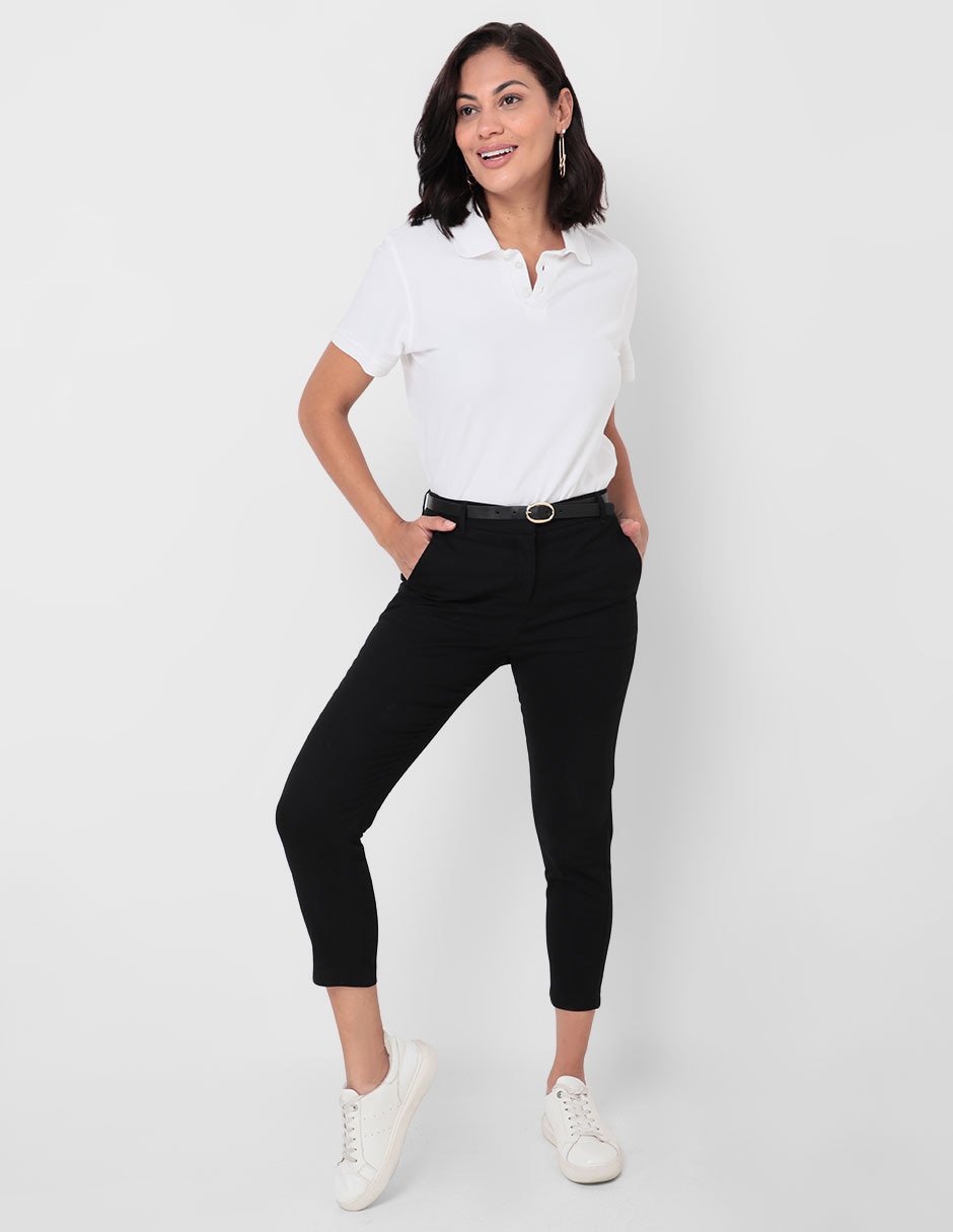 Pantalón capri skinny para mujer 3