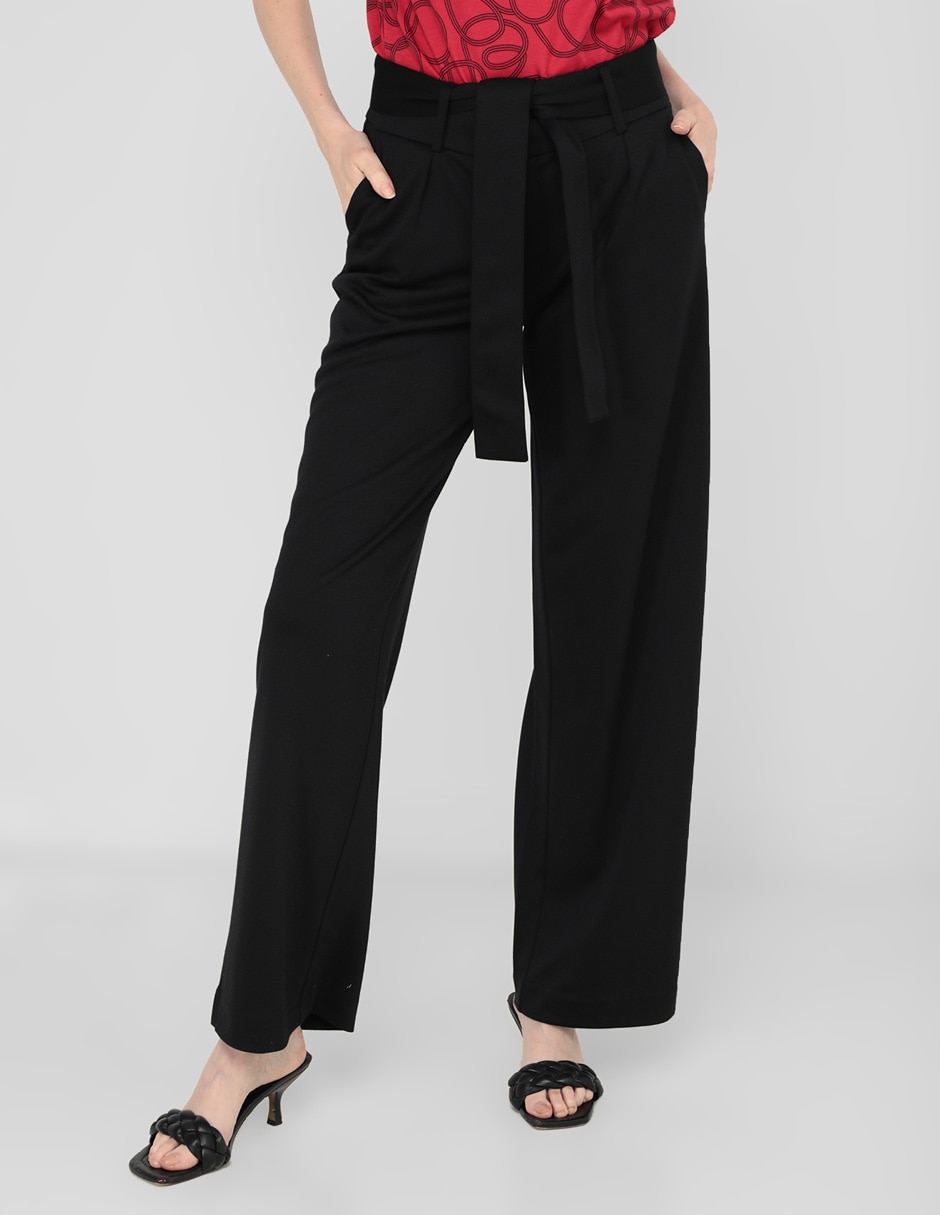 Pantalón relaxed amplio para mujer 1