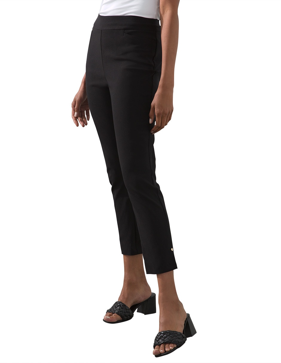 Pantalón capri slim para mujer