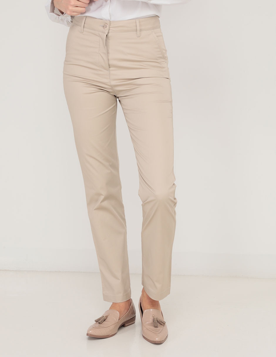 Pantalón slim para mujer