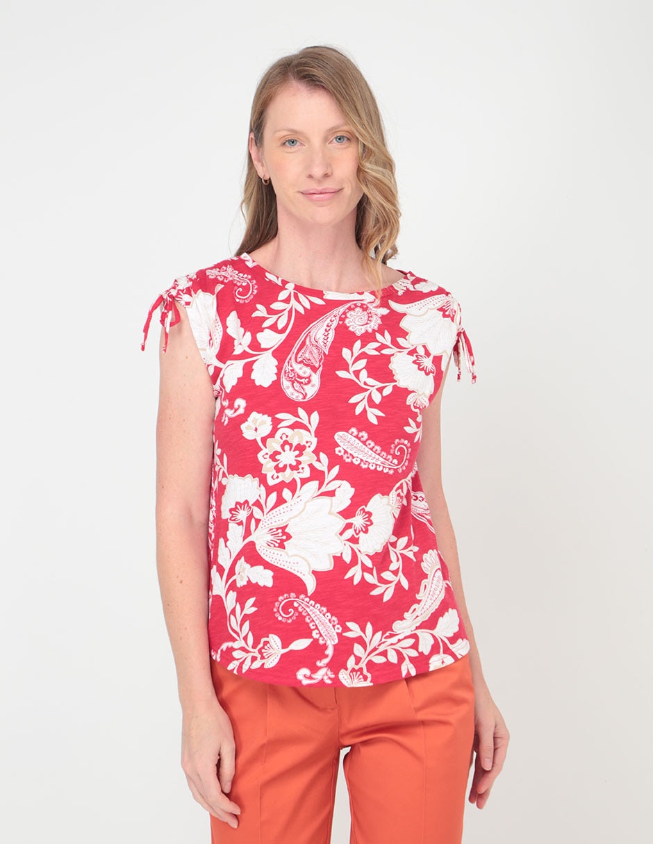 Blusa Liz Claiborne sin manga para mujer