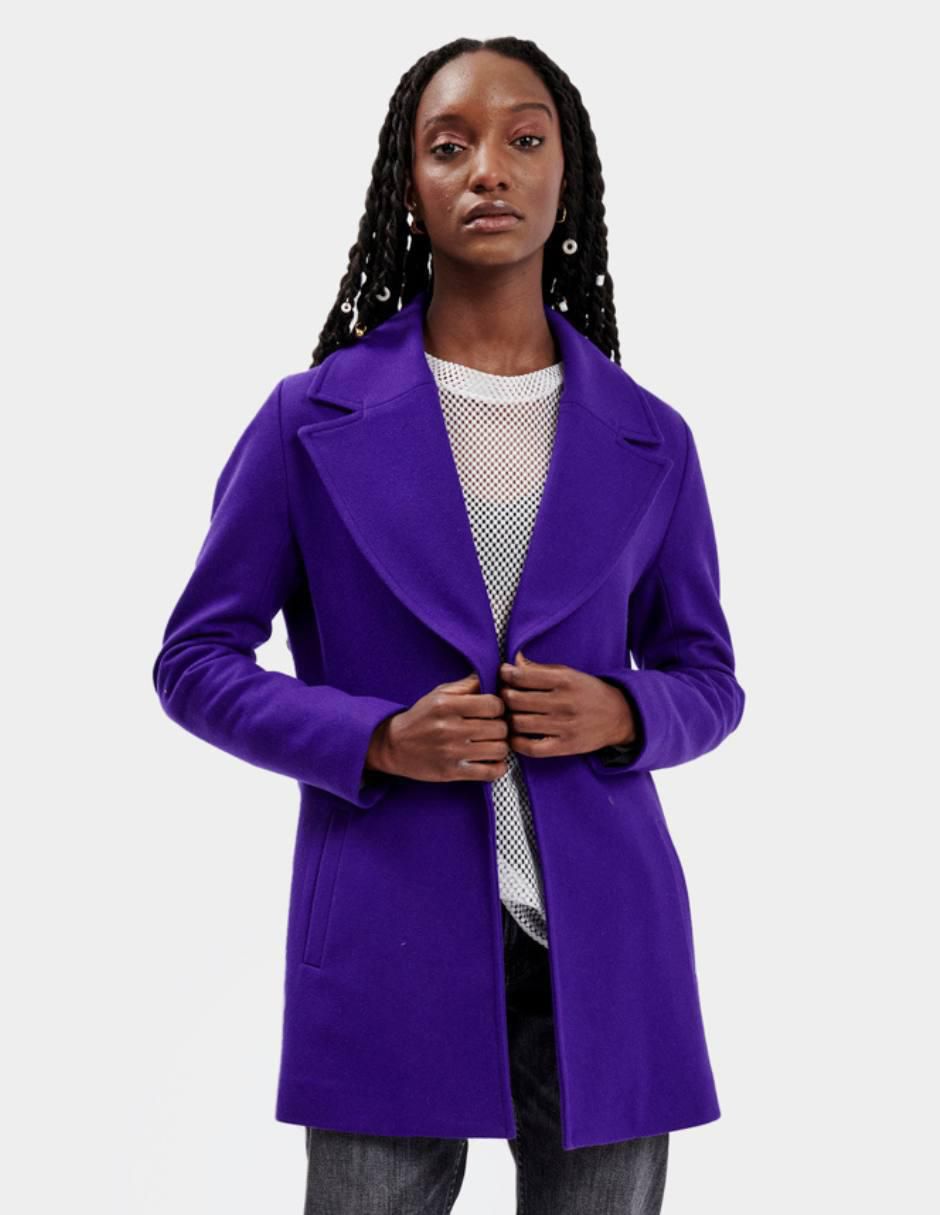 Abrigos Para Dama Liverpool Abrigo Merkabá De Lana Abierto Para Mujer