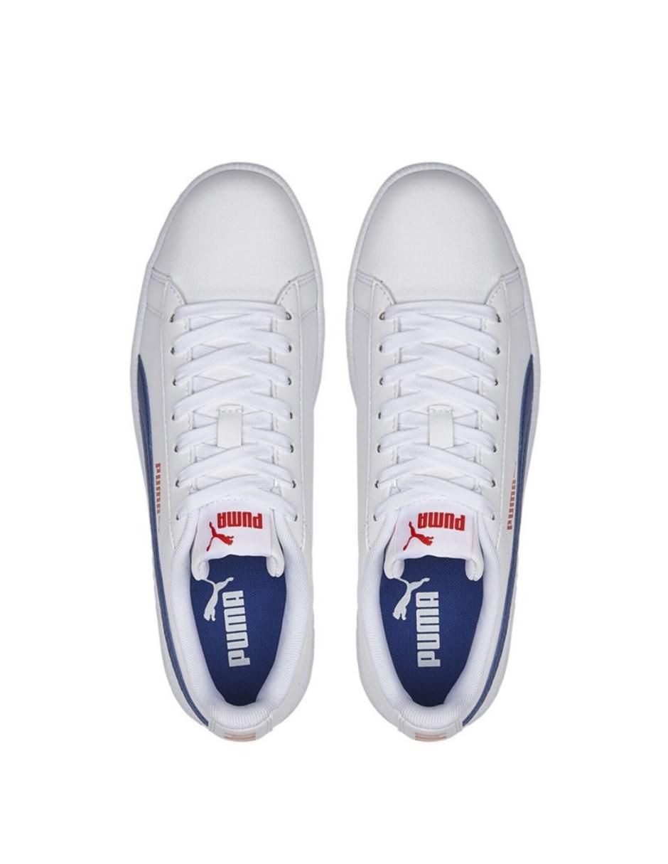 Tenis Puma Unisex Sneaker - PUMA UP Jr Puma White-Blazing Blue-Puma - 37360025 para mujer 3