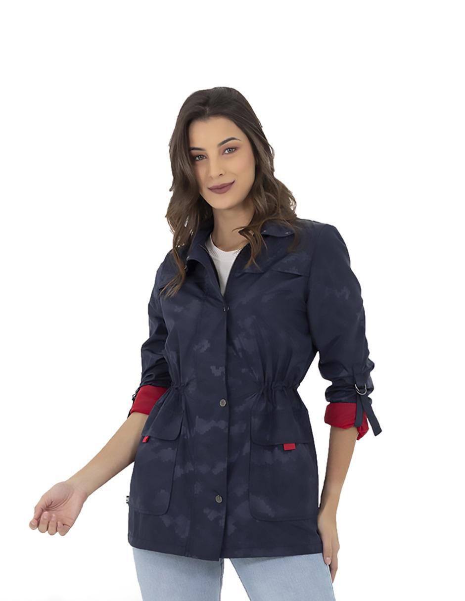 Gabardina impermeable para mujer