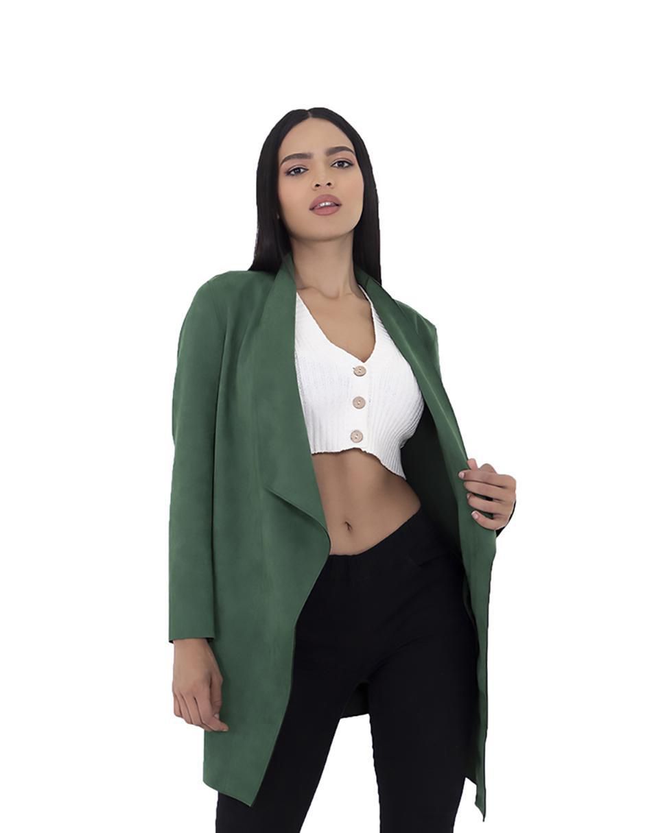 Abrigo abierto para mujer