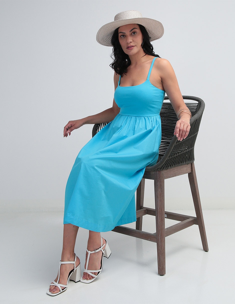 Vestido midi casual para mujer 1