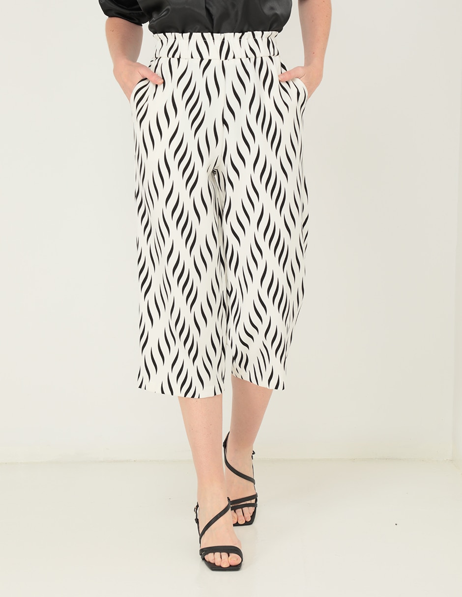 Pantalón amplio para mujer 1