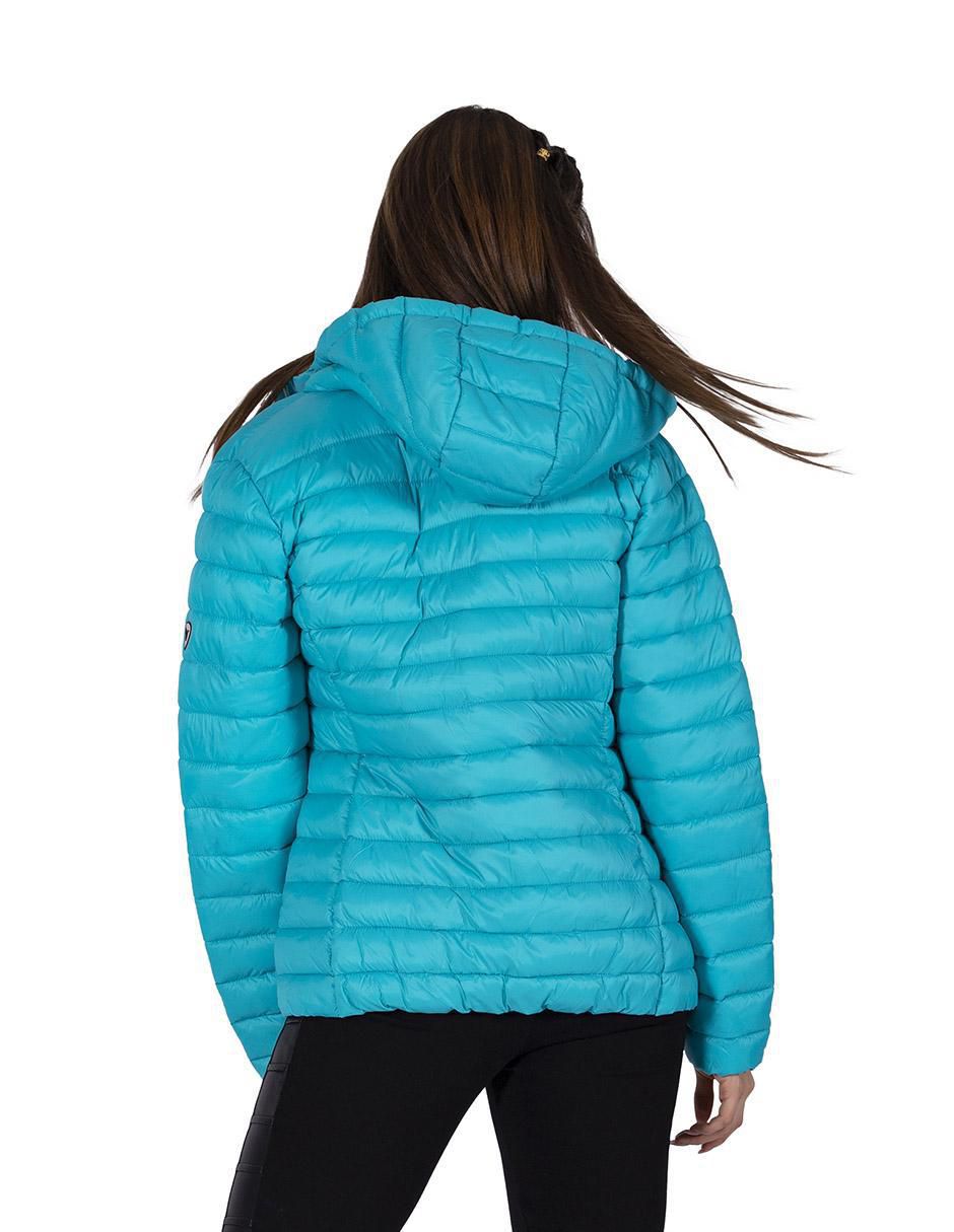 Chamarra acolchada impermeable para mujer 2