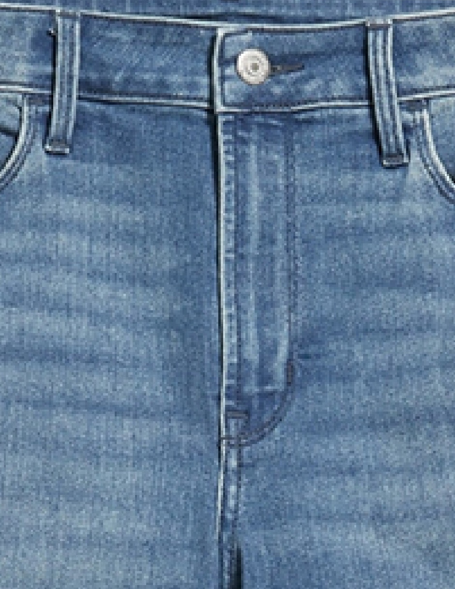 Jeans skinny 487332-924 corte cintura para mujer 4