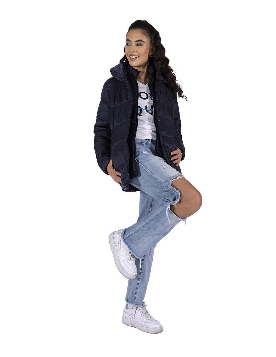 Chamarra acolchada impermeable para mujer 3