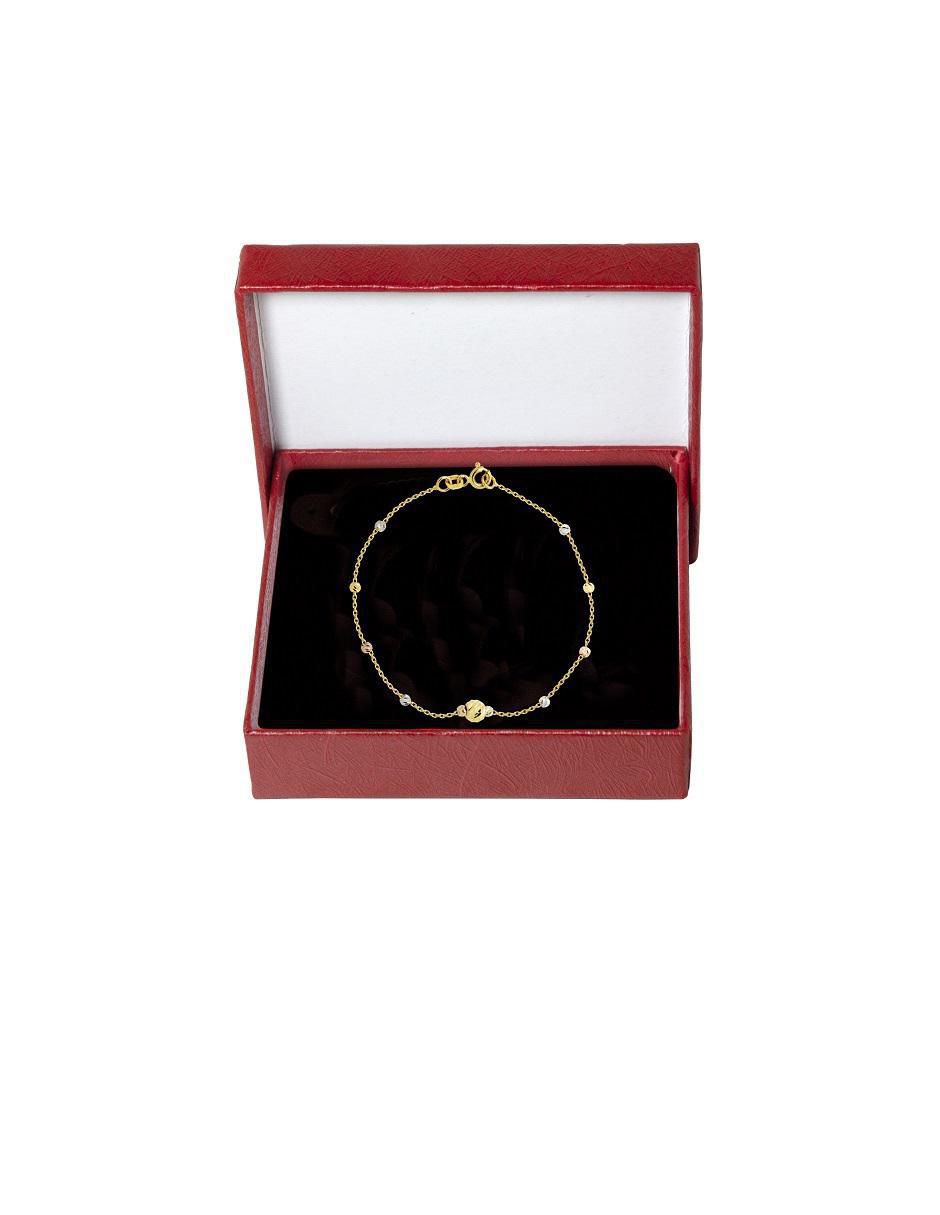 Pulsera de oro con acabado pulido 2