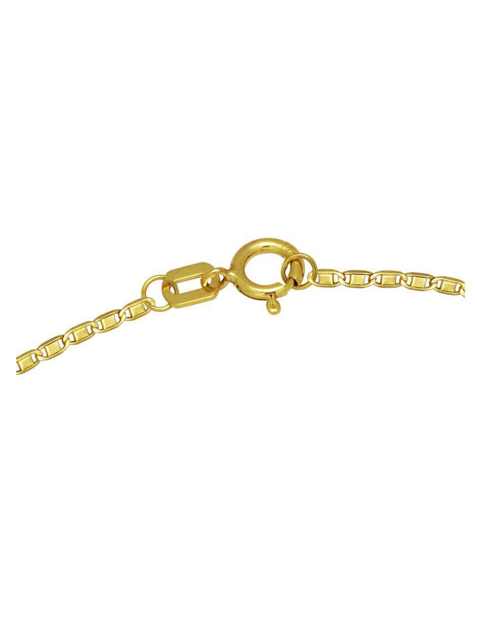 Pulsera de oro 10 K con acabado pulido 3