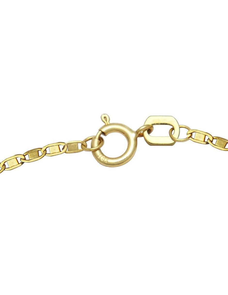 Pulsera de oro 10 K con acabado pulido 4