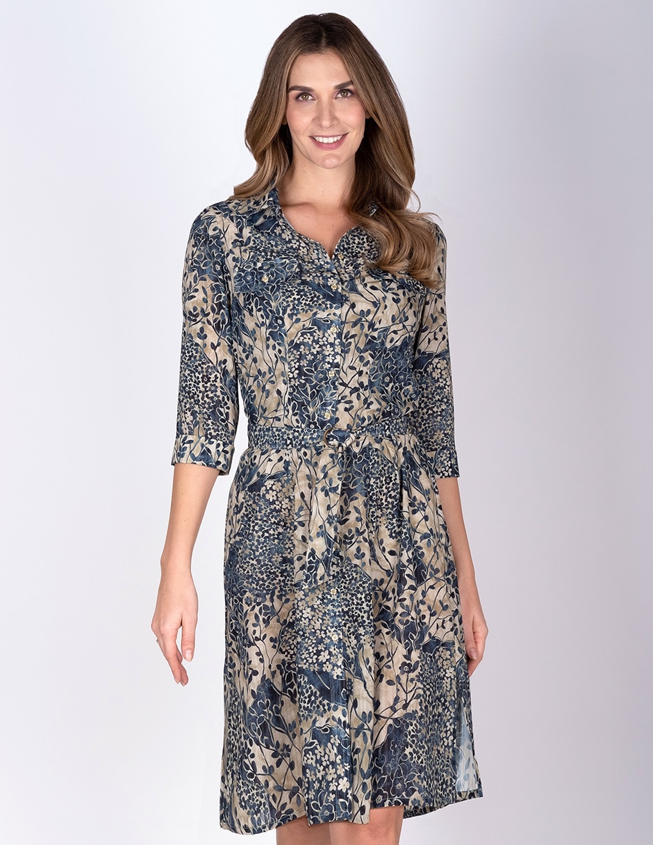 Vestido a la rodilla casual para mujer Vestido a la rodilla casual para mujer