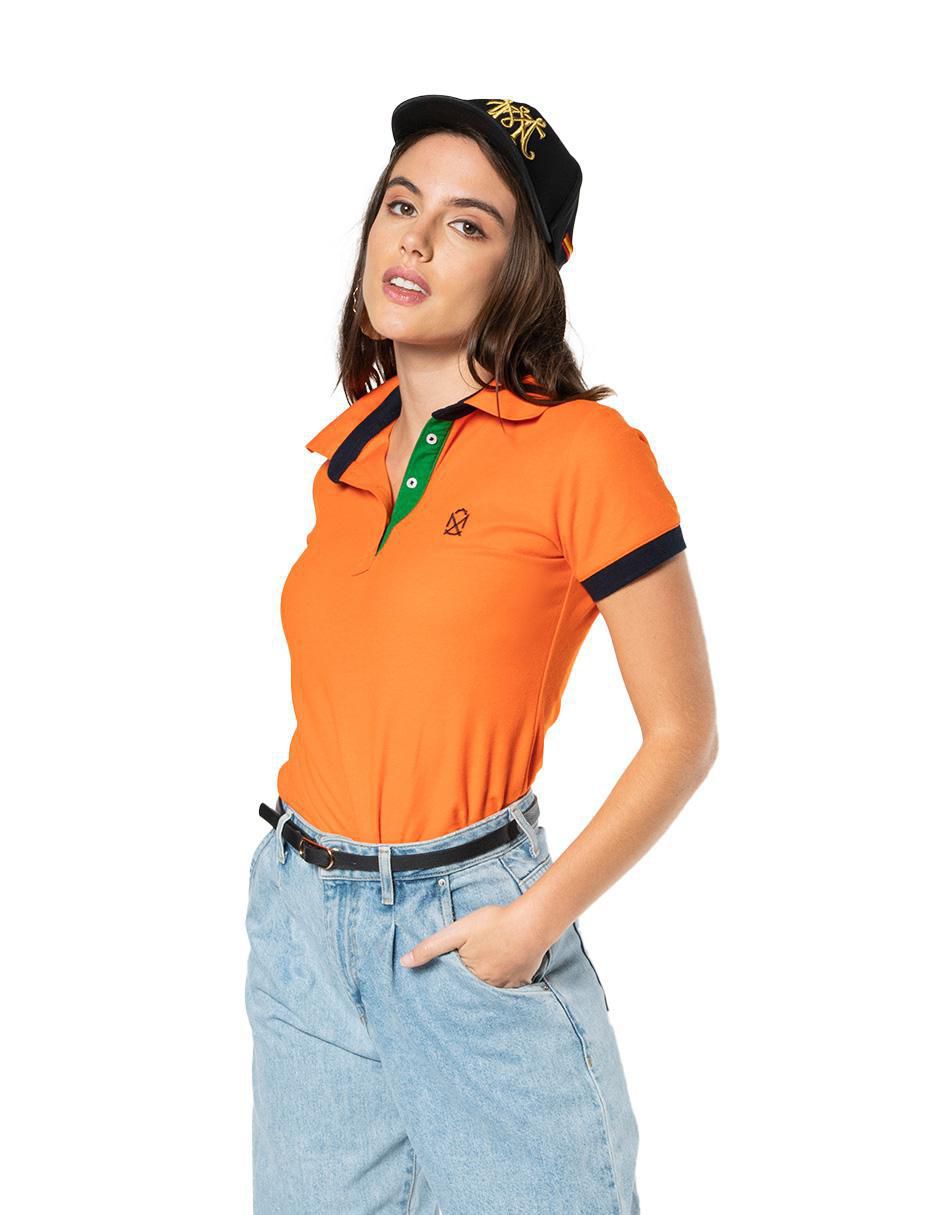 Playera tipo polo Muletta para mujer