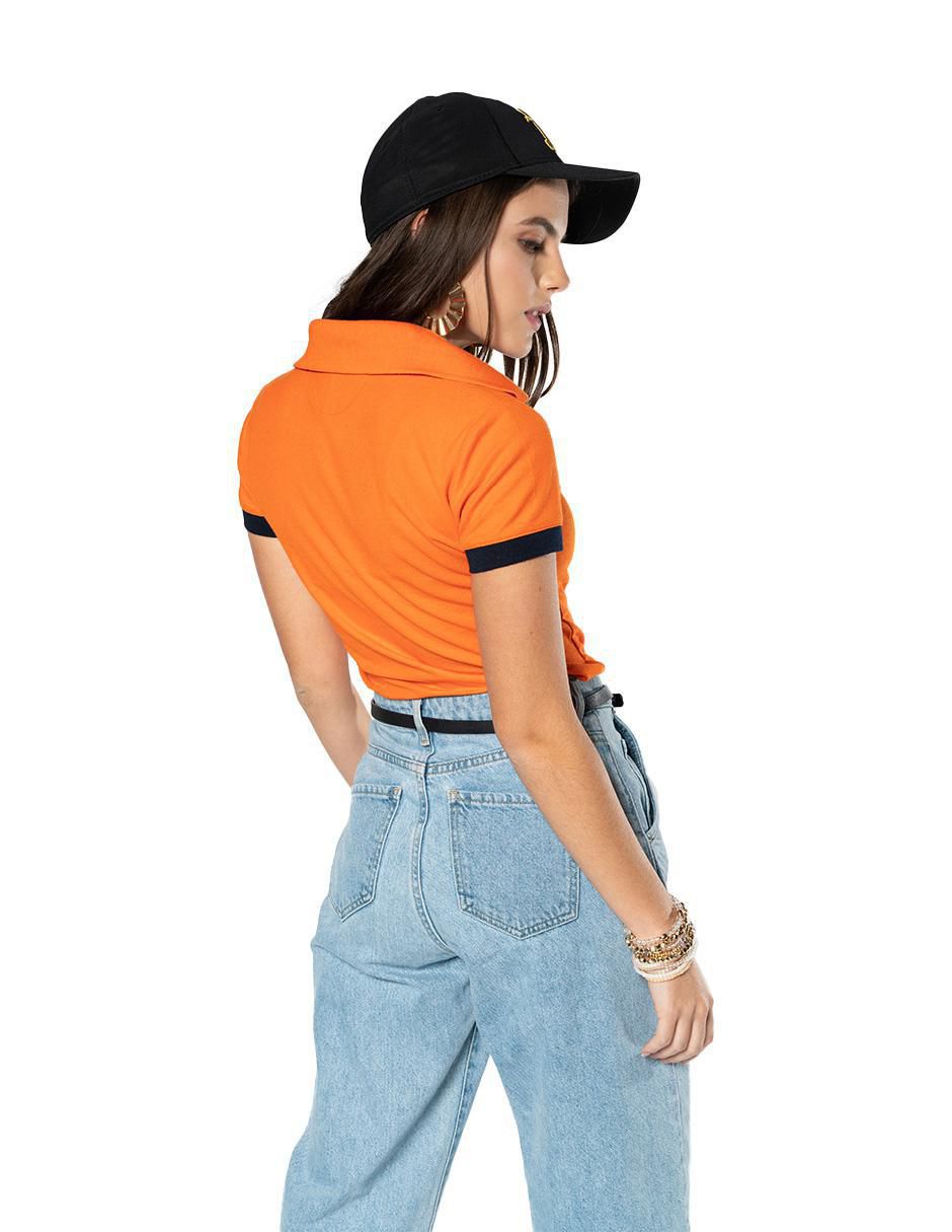 Playera tipo polo Muletta para mujer