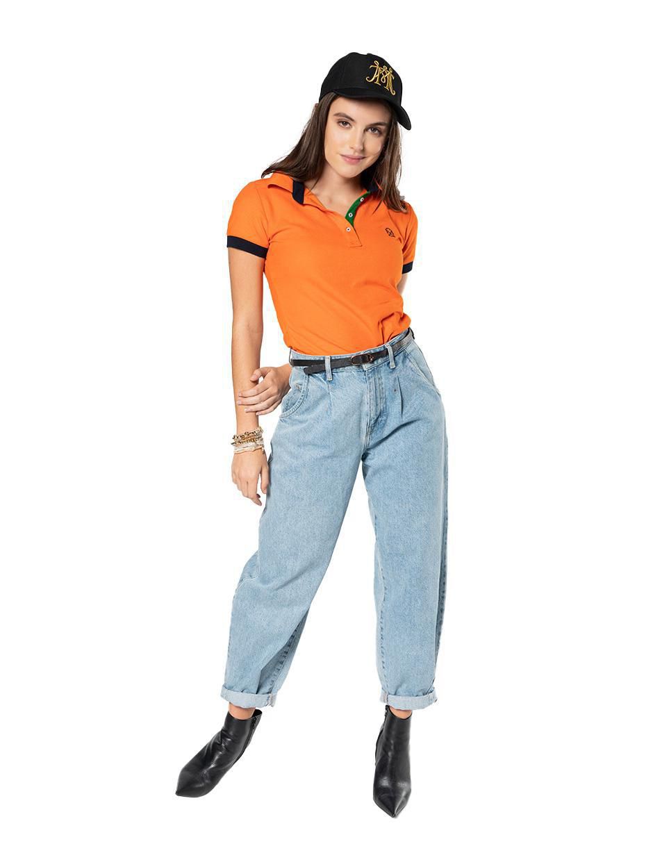 Playera tipo polo Muletta para mujer