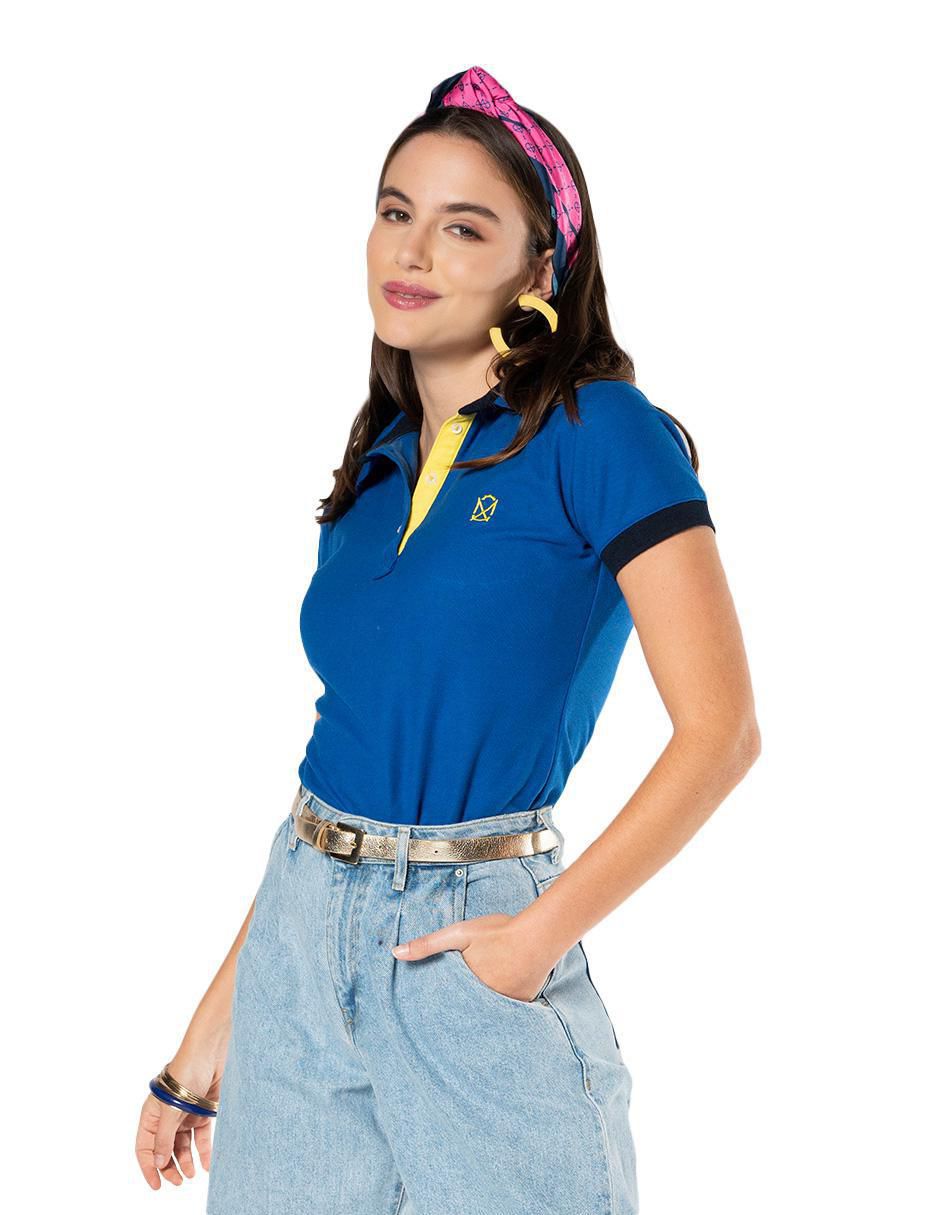 Playera tipo polo para mujer Playera tipo polo para mujer