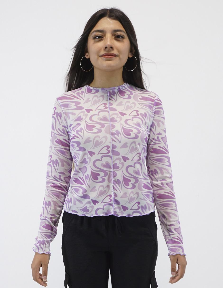 Blusa manga larga para mujer Blusa manga larga para mujer