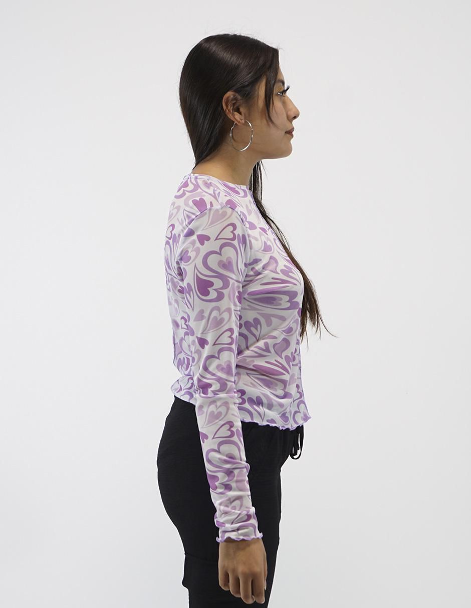 Blusa manga larga para mujer 2