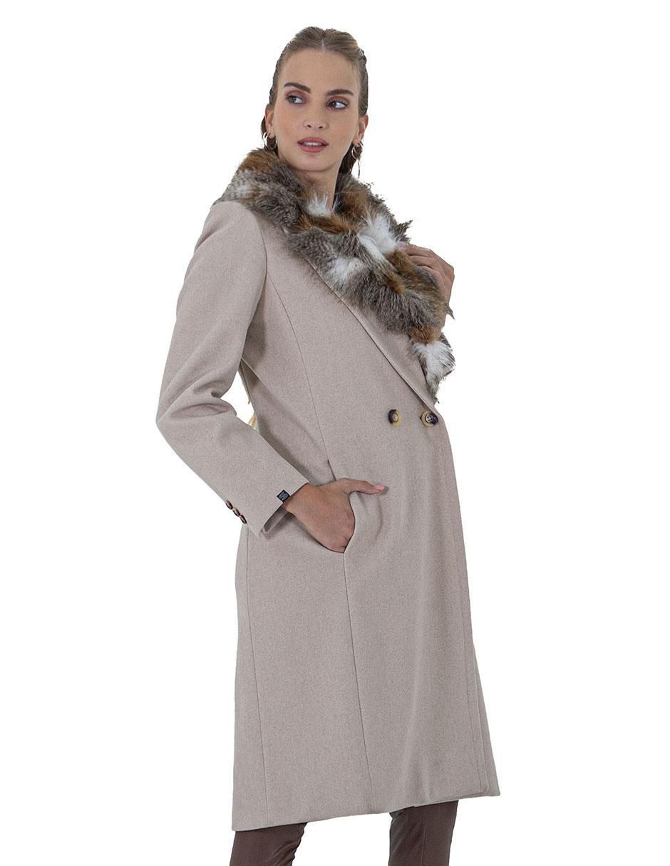 Gabardina Abrigos Liverpool Dama Abrigo Roman Fashion Cruzado Para