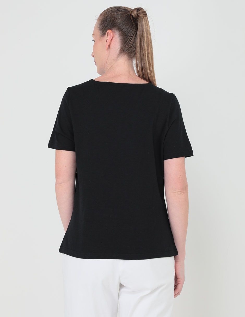 Blusa manga corta para mujer 2
