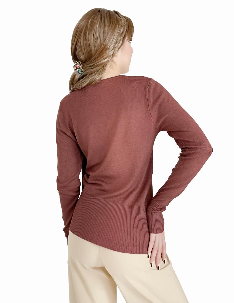 "suéter" lole "cuello" v "para mujer"