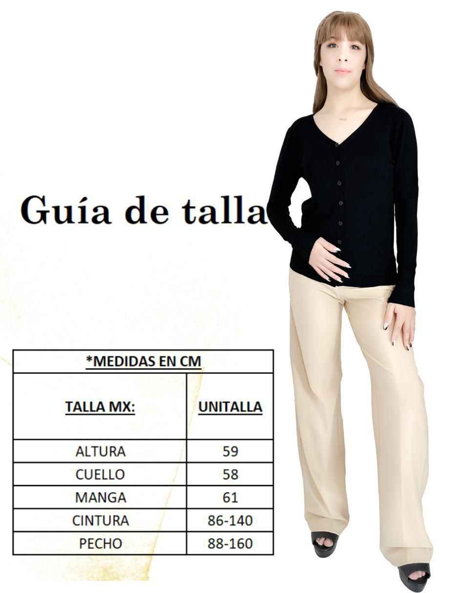 Suéter cuello v para mujer 5