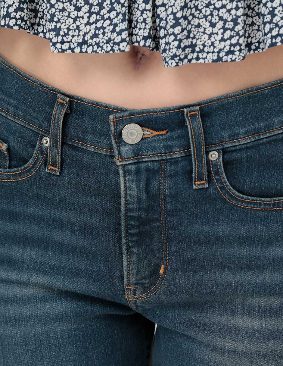 Jeans straight 314 para mujer 4