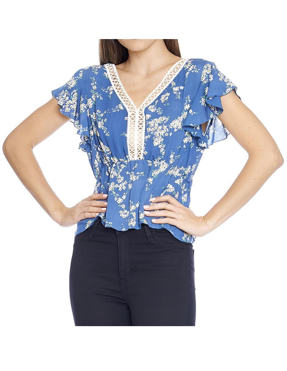 Blusa manga corta para mujer 1