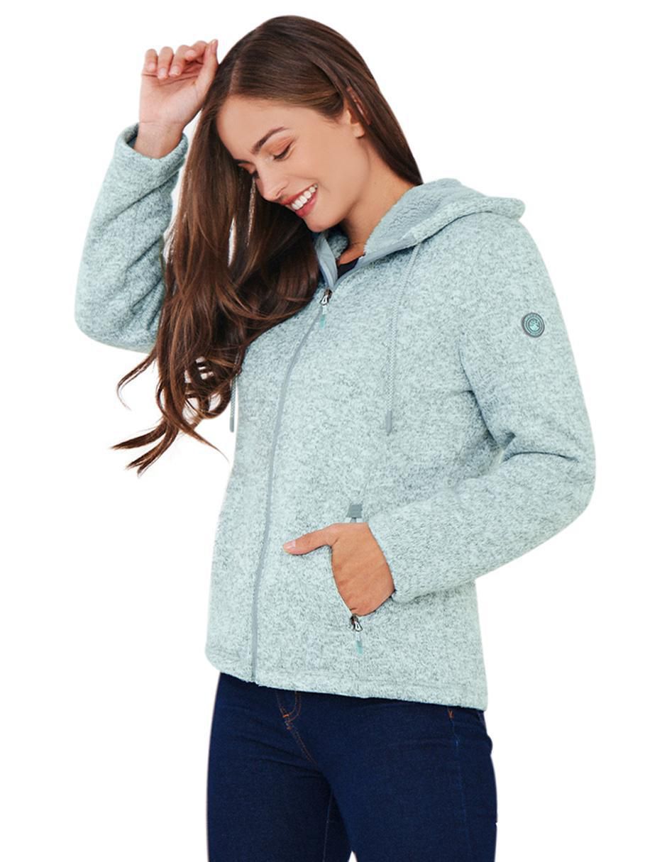 "sudadera" con capucha greenlander "para mujer"