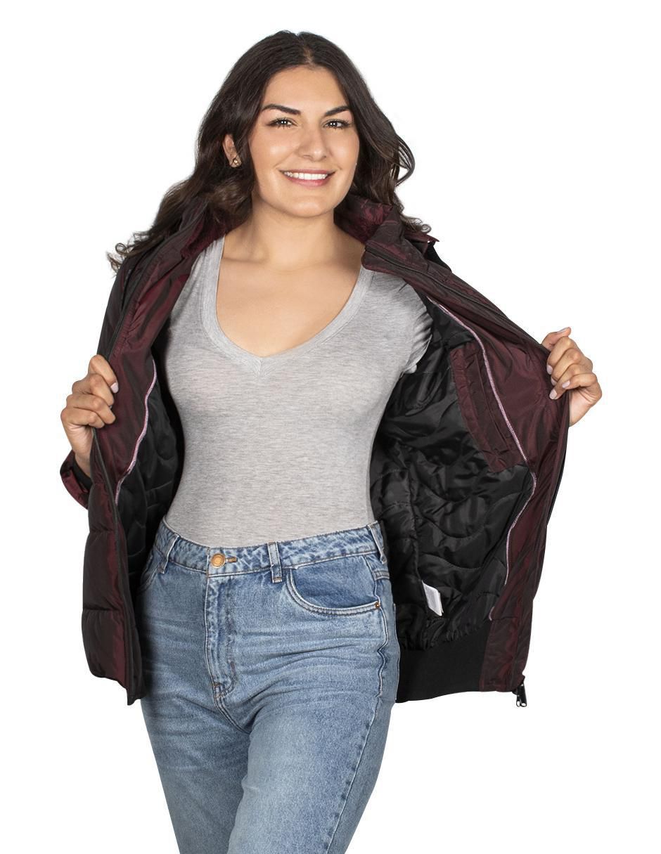 Chamarra Acolchada Impermeable para mujer 2