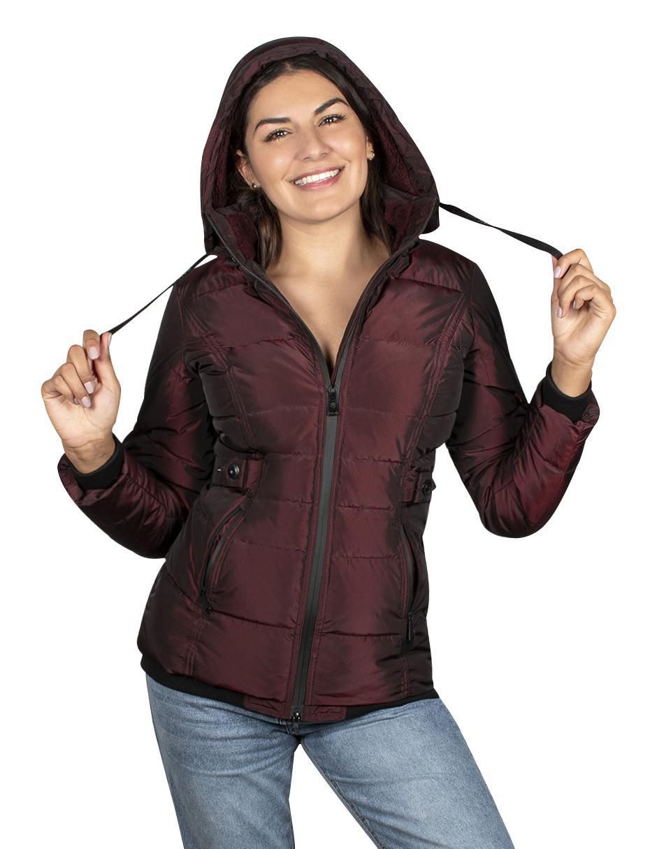 Chamarra Acolchada Impermeable para mujer 5