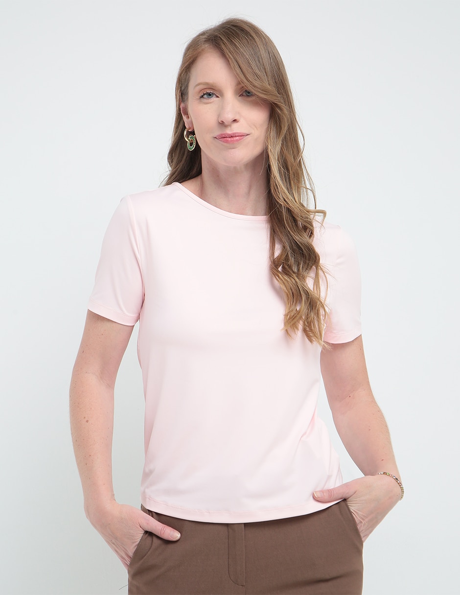 Blusa manga corta para mujer 1