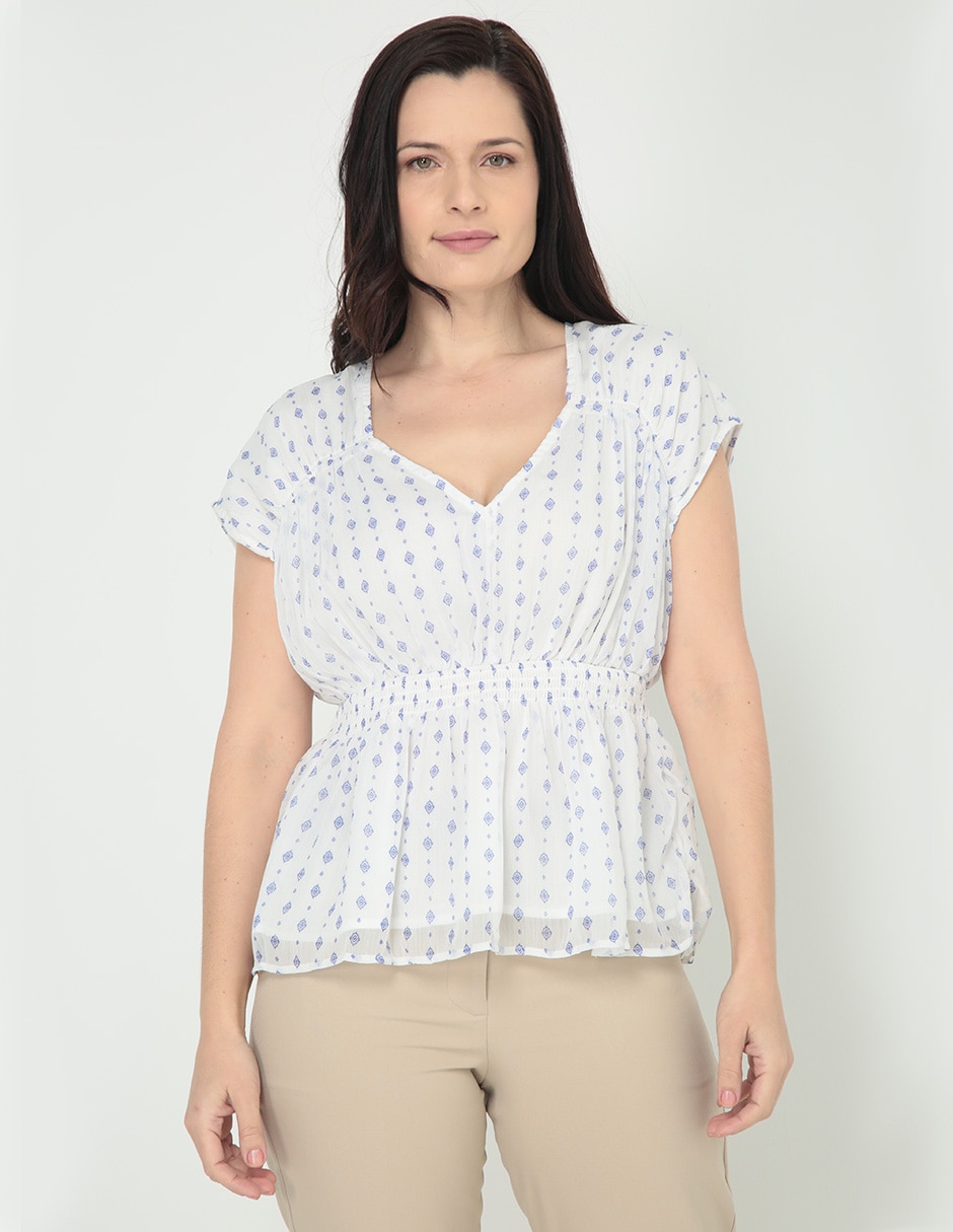 Blusas mujer old cheap navy