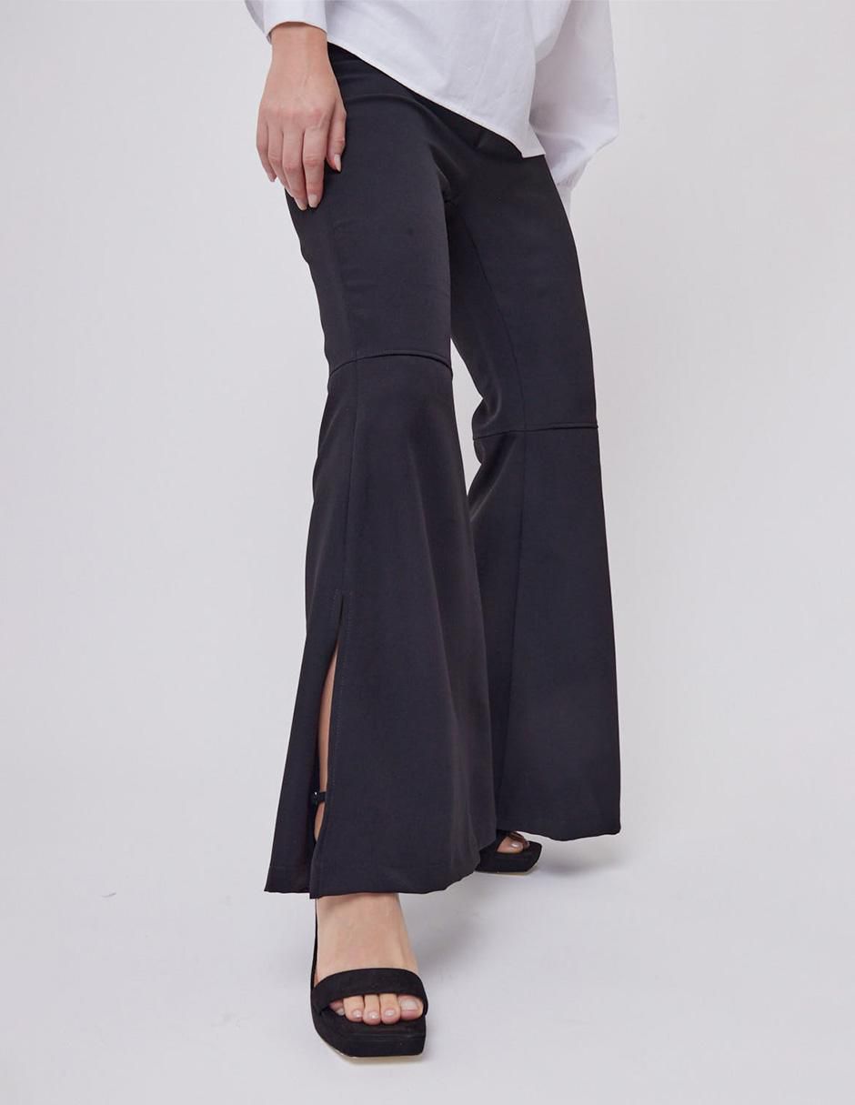 Pantalón acampanado para mujer