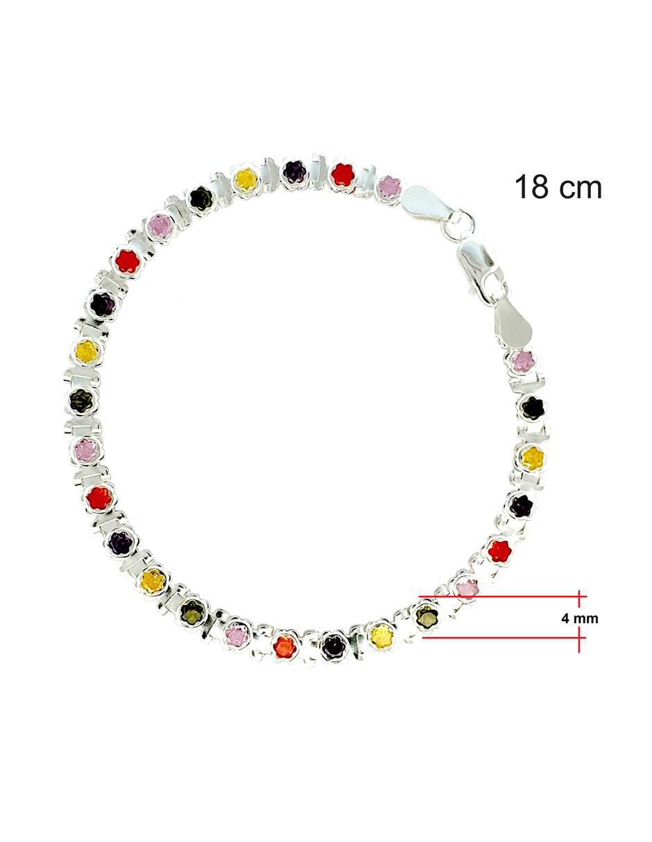 Pulsera de plata P 925 con acabado pulido 5