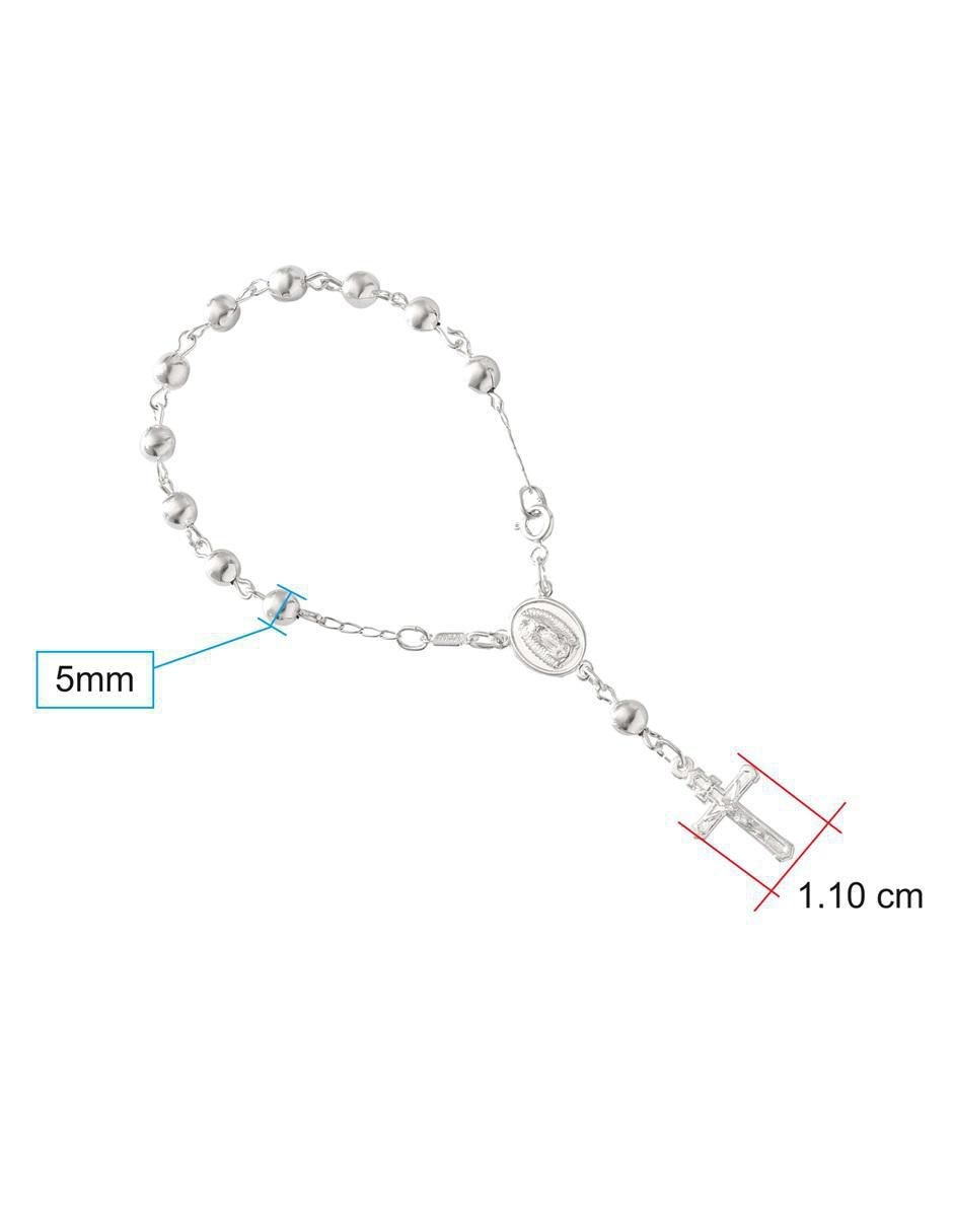 Pulsera de plata P 925 con acabado pulido 4