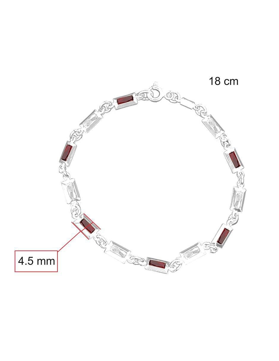 Pulsera de plata P 925 con acabado pulido 4