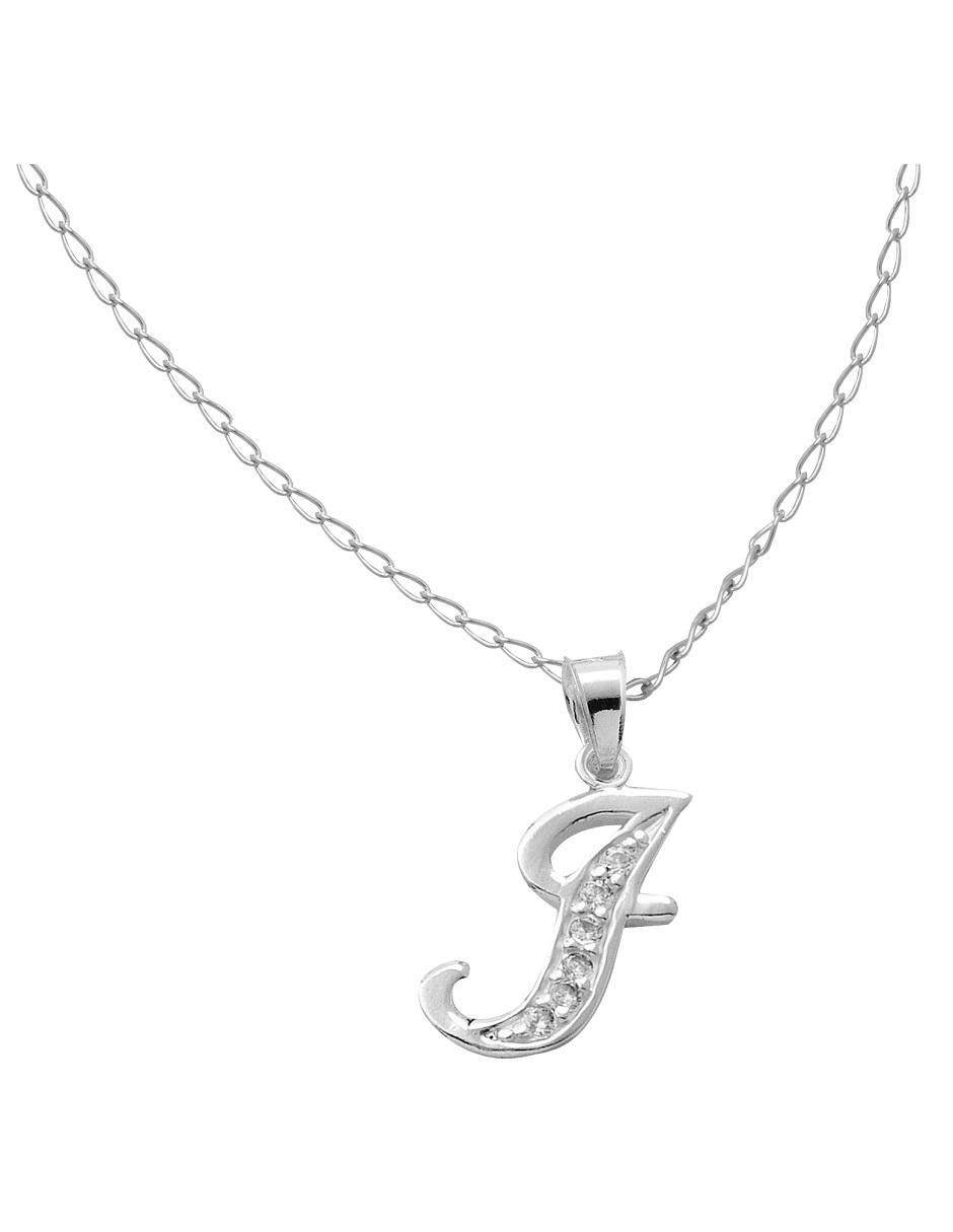 Collar de letra i de plata P 925 2