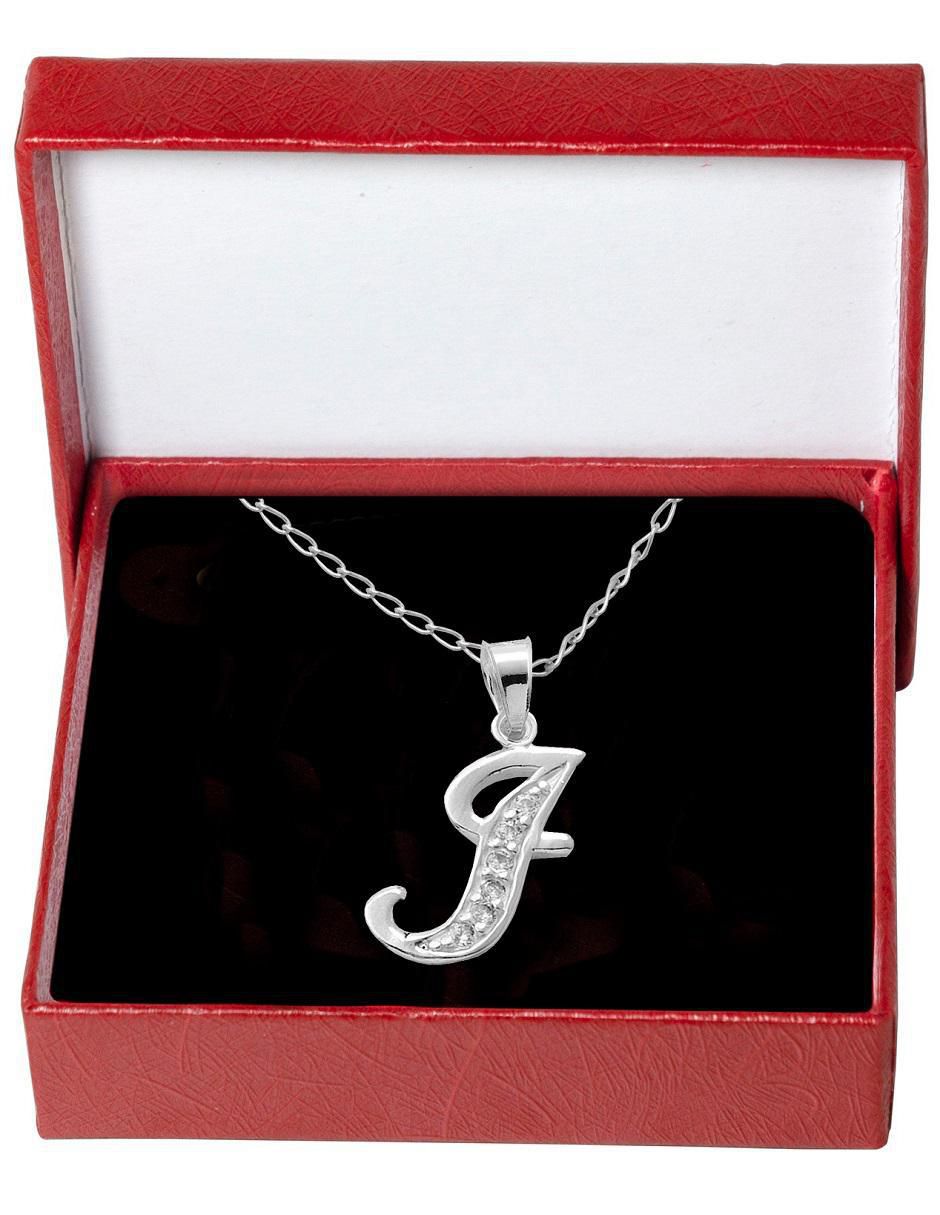 Collar de letra i de plata P 925 4