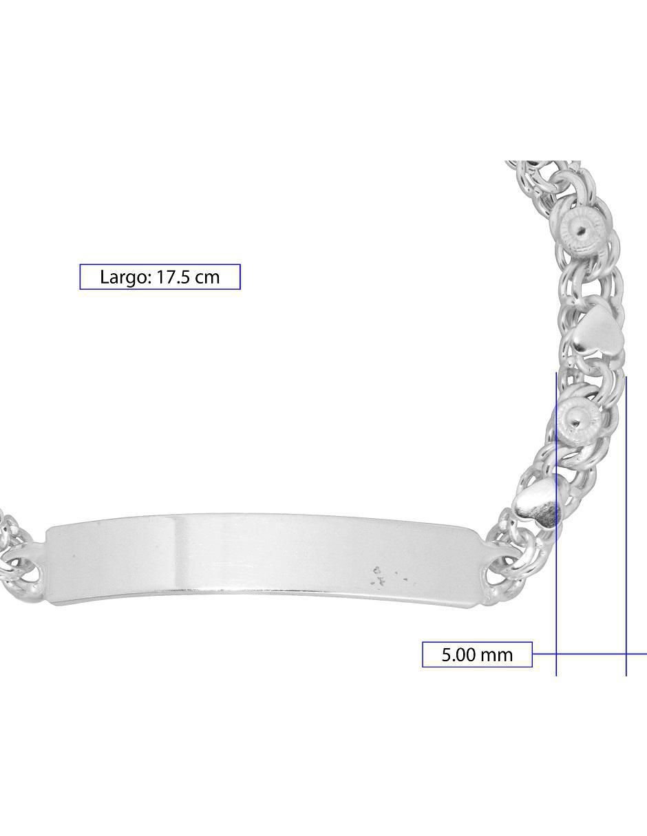 Pulsera de plata P 925 con acabado pulido 4